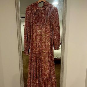 Free People Feeling Groovy maxi dress in floral print